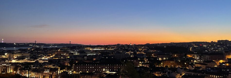Skyline bei Nacht