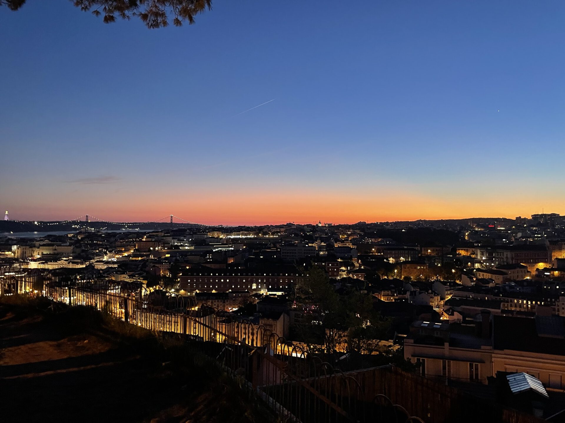 Skyline bei Nacht